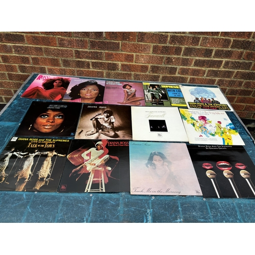 15 - Qty of Diana Ross LPs