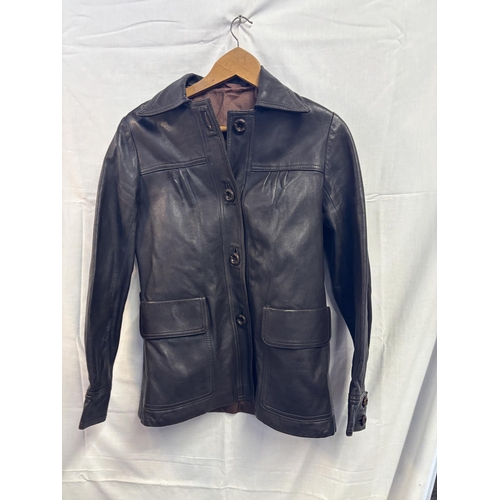 83 - Vintage Richard Draper leather jacket