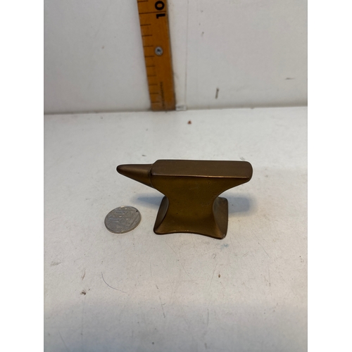 8 - Brass anvil