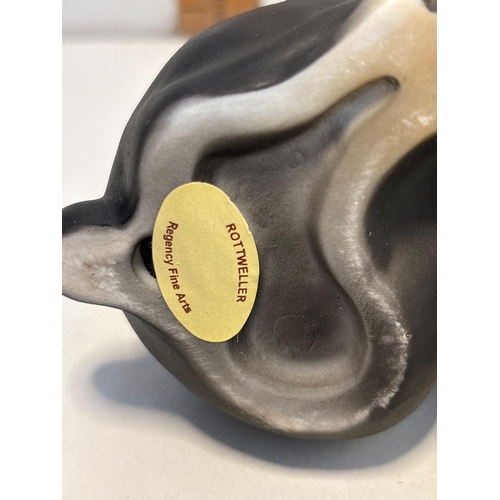 5 - Regency Fine Arts Rottweiler figurine in good condition.