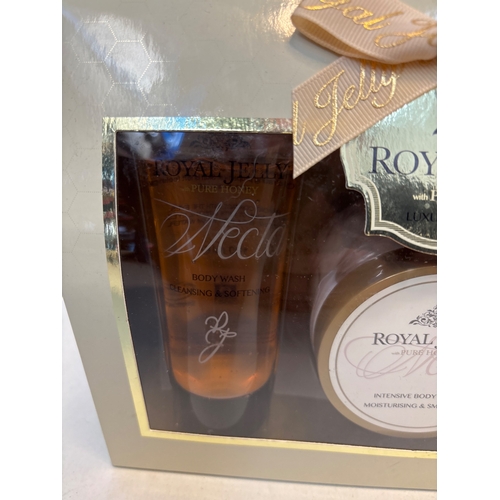 1 - Royal Jelly set with body wash, cream, and butter.