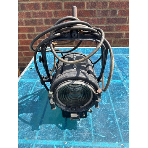 109 - Mole-Richardson Type 406 Solar Spotlight, 750W, 120V, England-made.