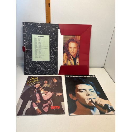 118 - Thin Lizzy 1979 and other music tour programs.