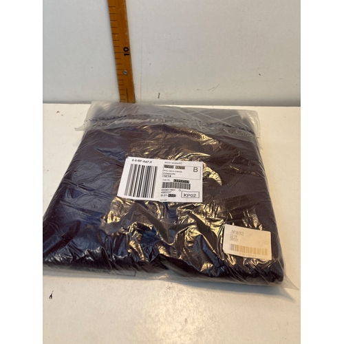 143 - Roll neck jumper in damson, size 12/14, sealed packaging.