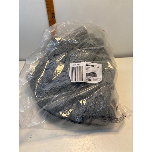 167 - Grey knitted cardigan for size 12/14 in original packaging.