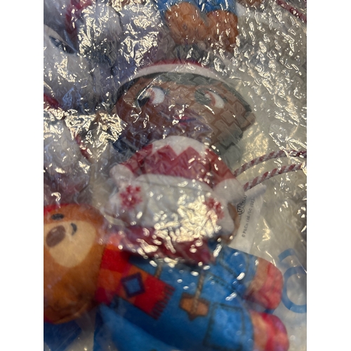 62 - Vintage McDonald's toys in sealed packaging, themed designs.