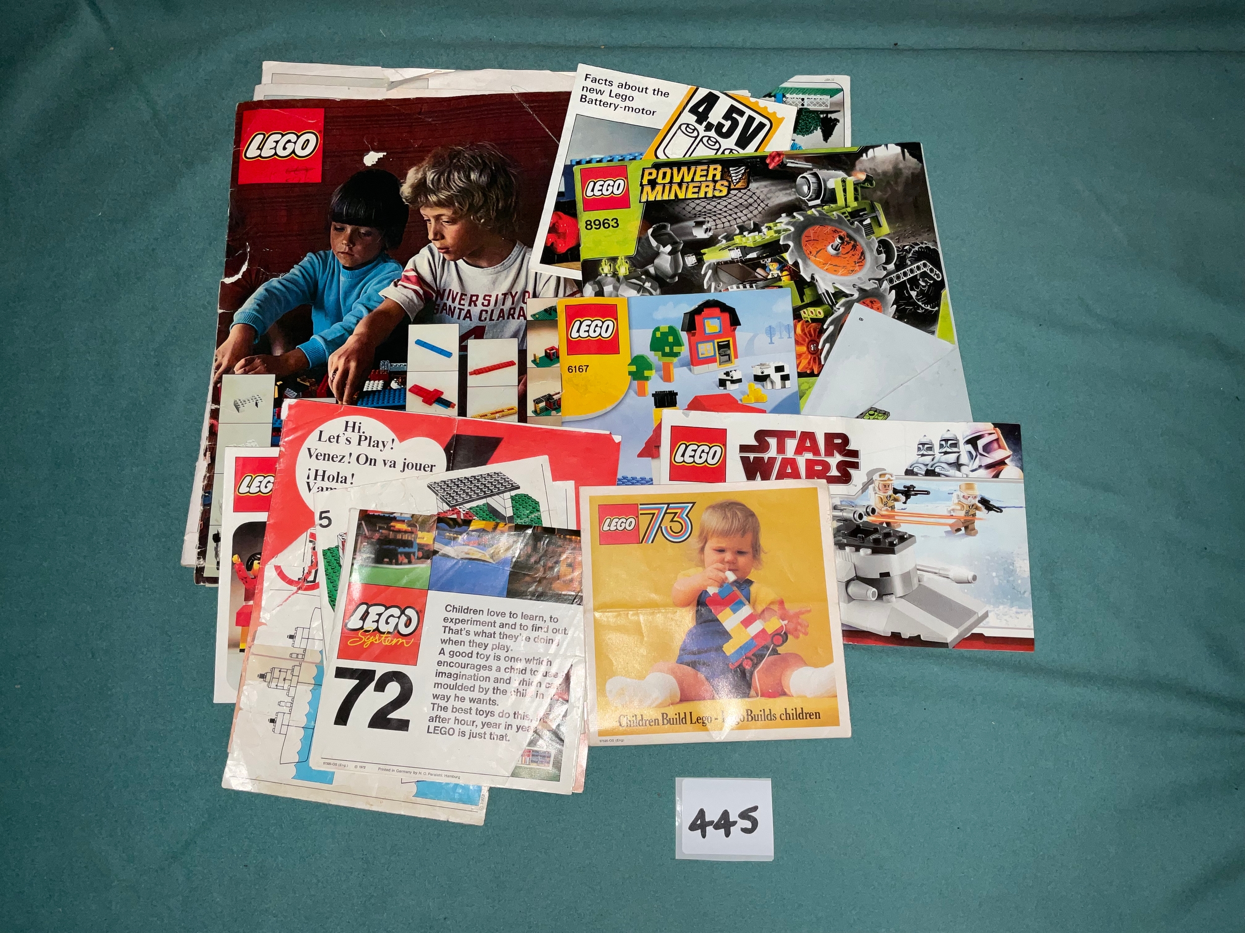 Lego Booklets, Various