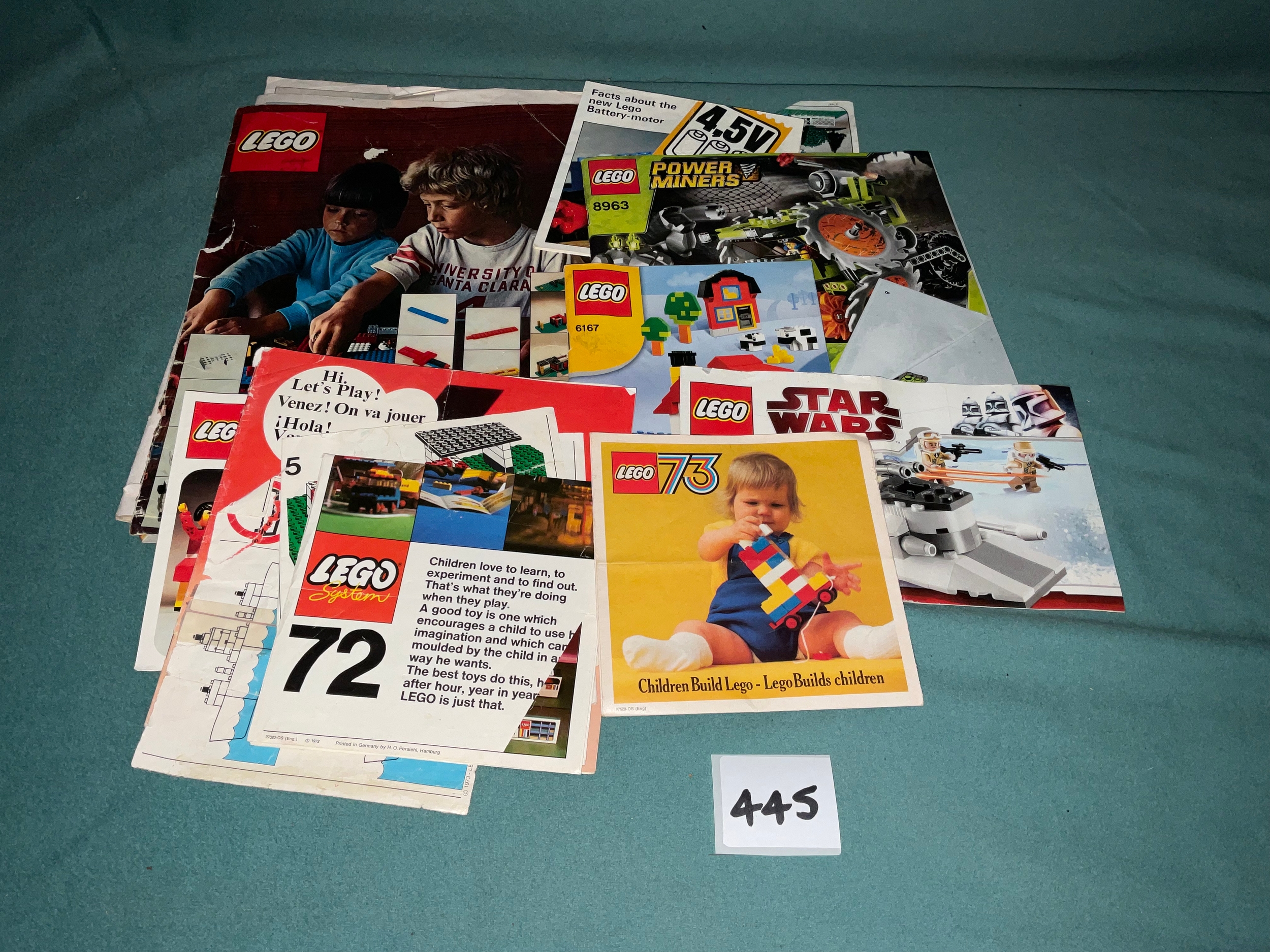 Lego Booklets, Various