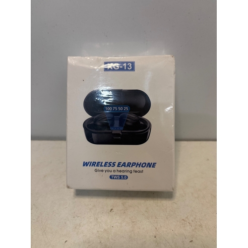 139 - TWS 5.0 wireless earphone in original packaging.
