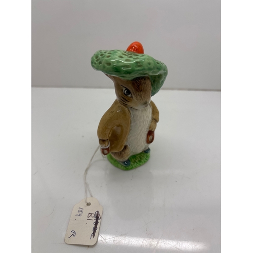 71 - Beatrix Potter ceramic figurine by Beswick England, marked on base.