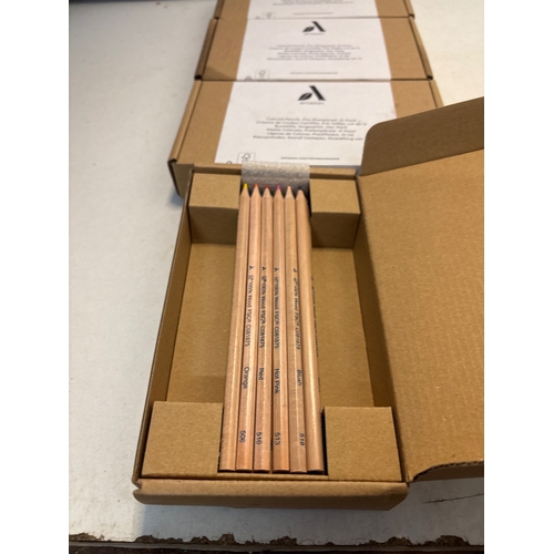 118 - Precision wooden pencils in branded packaging.