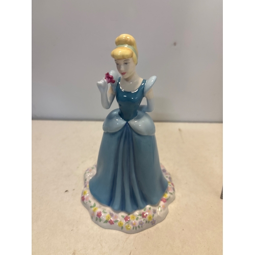29 - Royal Doulton Disney Princesses Cinderella porcelain figurine, hand-decorated, designed in England.