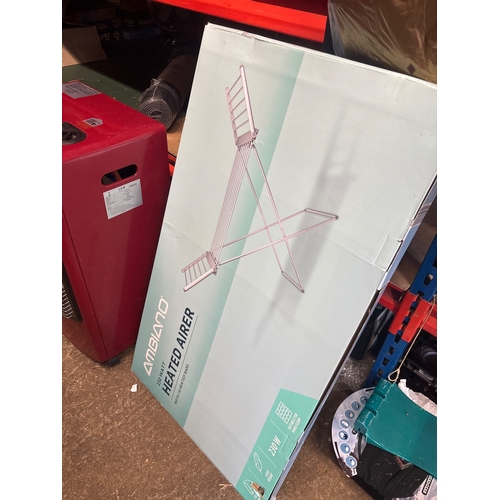 50 - Ambiano heated airer with foldable design not postable.