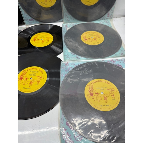 225 - Large Lot of Children’s Corner Records – Vintage Story & Music Vinyl