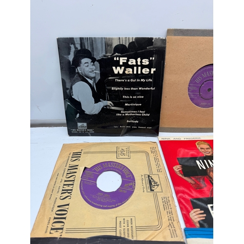 227 - Assorted Vintage 45 RPM & EP Records – Jazz, Classical & World Musi