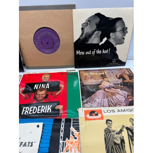 227 - Assorted Vintage 45 RPM & EP Records – Jazz, Classical & World Musi