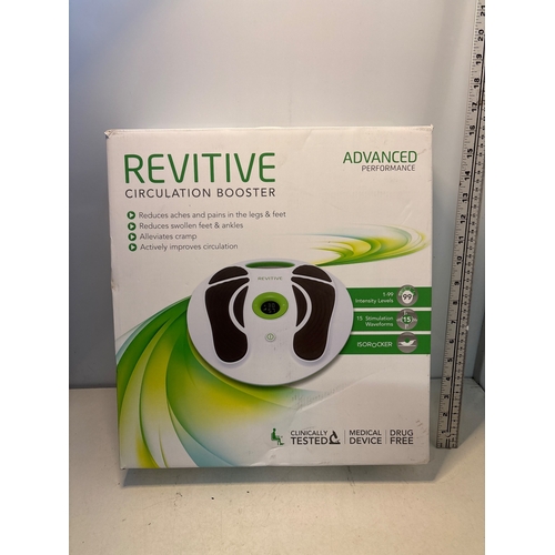101 - New Revitive Circulation Booster Advanced Performance. Drug-free design. Includes easy-to-use contro... 