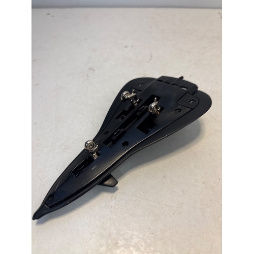 164 - Ertl black diecast jet model with USAF markings, marked 1687G, made in China, displays wear.