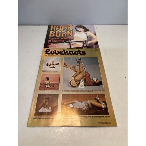 63 - Two 1970s adult magazines featuring provocative photography both first additions volume one number o... 