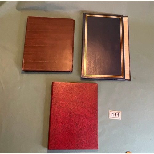 411 - 3 x Photo Albums