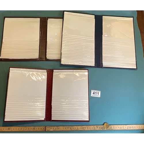 411 - 3 x Photo Albums