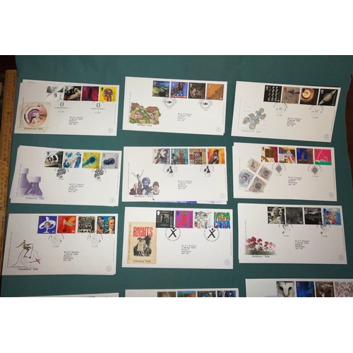 427 - 14 First Day Covers - Millennium Edition Series