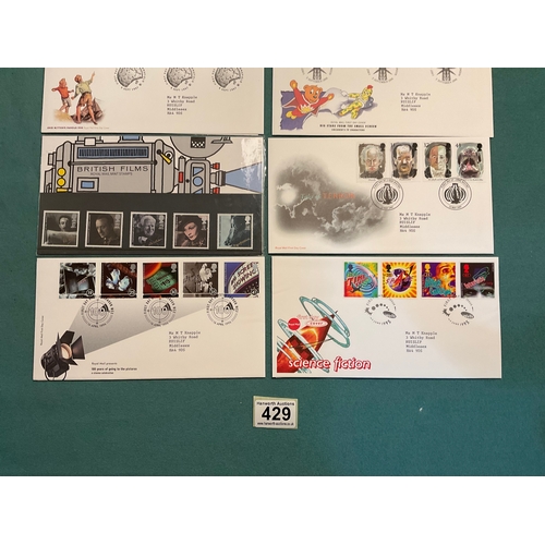 429 - 8 First Day Covers