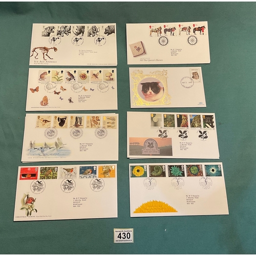 430 - 8 First Day Covers (Nature)