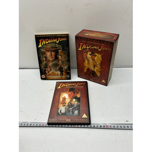 213 - Indiana Jones DVD Collection – Box Set, Bonus Disc & Crystal Skull (3 DVD Sets)