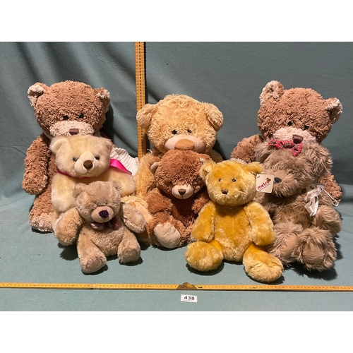 438 - Large Teddy Bears (8)
