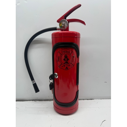 239 - Novelty Fire Extinguisher Drinks Cabinet / Mini Bar with Key (Bottle not included ?