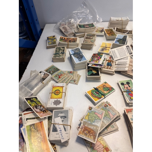 Extensive assortment of mixed trading cards featuring various themes ...