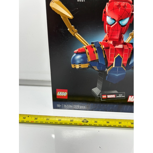 238 - LEGO Marvel Iron Spider-Man Bust – Set 76326 - SEALED