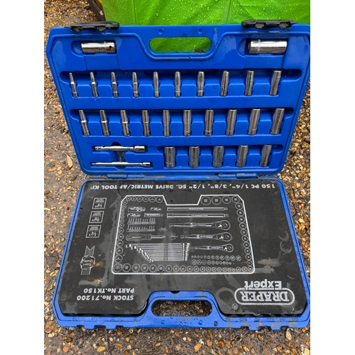 294 - Draper Expert Socket Set in Blue Case