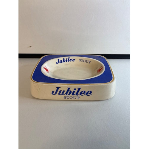 11 - Wade pottery ashtray inscribed 'Jubilee Stout'.
