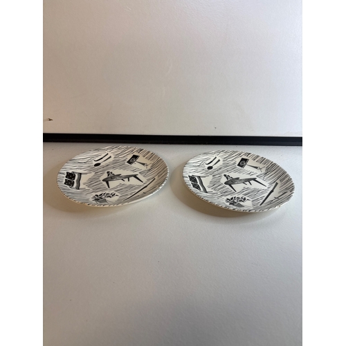 26 - Ridgway Homemaker plates, Staffordshire made one has a chip out of it