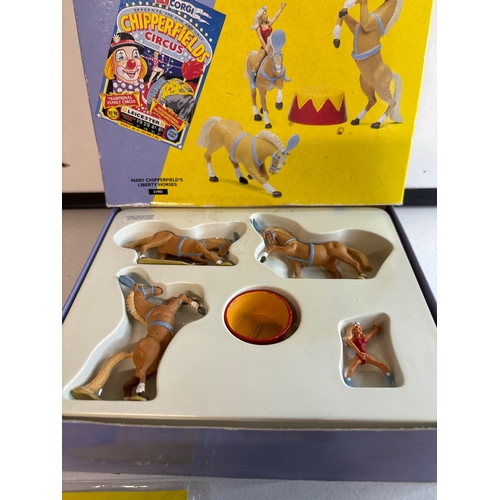 30 - Corgi Classics Chipperfield Circus set, box included.
