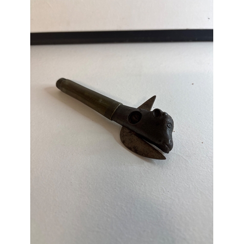 38 - Vintage bull  can opener