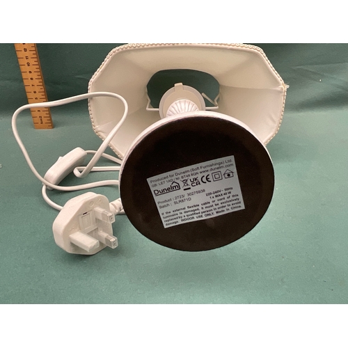 433 - Dunelm Bedside Lamp (working)