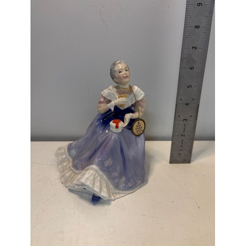 73 - Royal Doulton 'Happy Anniversary' HN3097, hand-decorated.