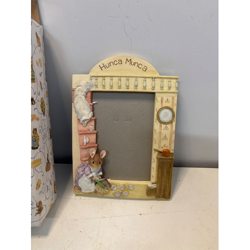 89 - Beatrix Potter themed frame featuring Hunca Munca.