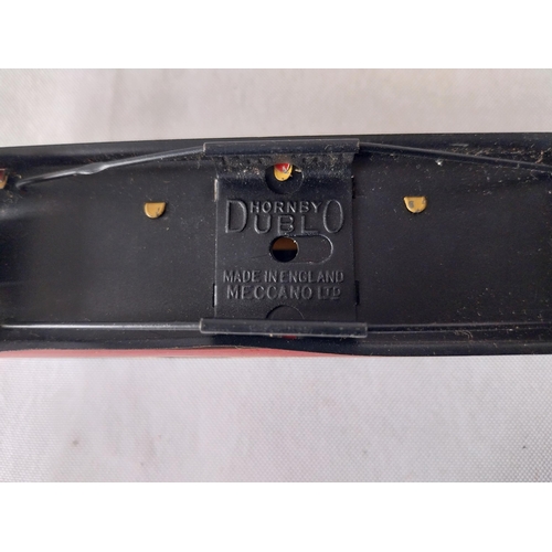 99 - 7 vintage Hornby Dublo OO Gauge tinplate railway coaches,