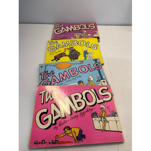 Includes four The Gambols comic books by Barry Appleby. Covers in ...