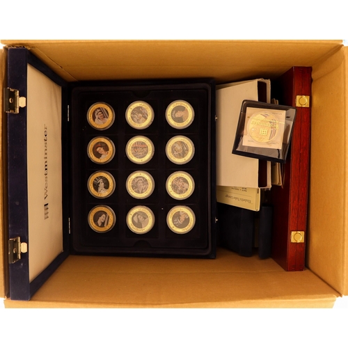 29 - NUMISMATIC ACCUMULATION 1970-2019. A chiefly 20th Century hoard in presentation boxes, capsules, pac... 