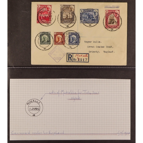 34 - COLLECTIONS & ACCUMULATIONS COVERS - COMMONWEALTH KING GEORGE VI SPECTACULAR COLLECTION A unique col... 