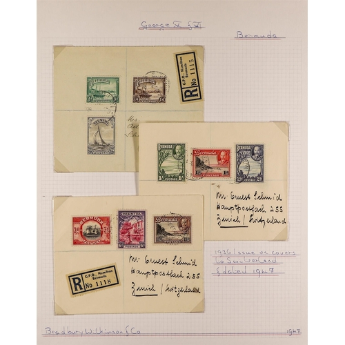 34 - COLLECTIONS & ACCUMULATIONS COVERS - COMMONWEALTH KING GEORGE VI SPECTACULAR COLLECTION A unique col... 