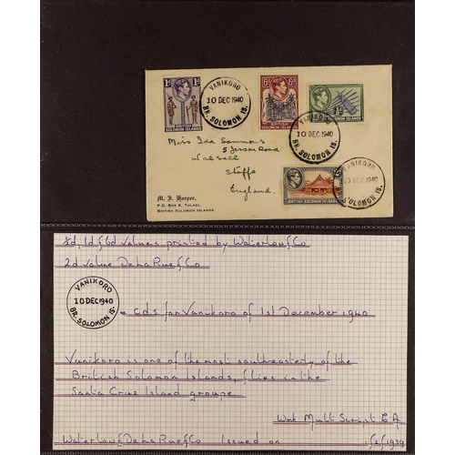 34 - COLLECTIONS & ACCUMULATIONS COVERS - COMMONWEALTH KING GEORGE VI SPECTACULAR COLLECTION A unique col... 