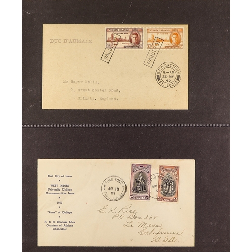 34 - COLLECTIONS & ACCUMULATIONS COVERS - COMMONWEALTH KING GEORGE VI SPECTACULAR COLLECTION A unique col... 