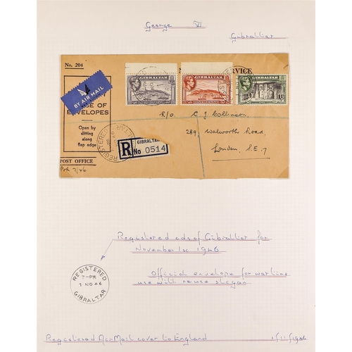 34 - COLLECTIONS & ACCUMULATIONS COVERS - COMMONWEALTH KING GEORGE VI SPECTACULAR COLLECTION A unique col... 