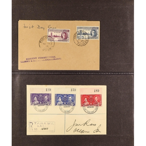 34 - COLLECTIONS & ACCUMULATIONS COVERS - COMMONWEALTH KING GEORGE VI SPECTACULAR COLLECTION A unique col... 